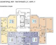 2-комнатная квартира площадью 57 кв.м, Восточный мкр, 9 | цена 2 750 000 руб. | www.metrprice.ru