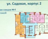 2-комнатная квартира площадью 57 кв.м, Садовая ул., 3К3 | цена 5 000 000 руб. | www.metrprice.ru