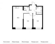 2-комнатная квартира площадью 57 кв.м, Варшавское шоссе, 141к5 | цена 7 432 800 руб. | www.metrprice.ru