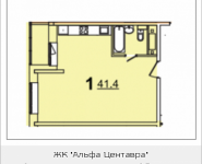 1-комнатная квартира площадью 41.5 кв.м, 9 мая, корп.2 | цена 4 650 000 руб. | www.metrprice.ru