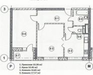 2-комнатная квартира площадью 62.5 кв.м, проспект Будённого, вл51 | цена 8 434 800 руб. | www.metrprice.ru