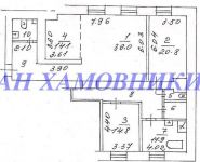 3-комнатная квартира площадью 130 кв.м, Фрунзенская 3-я ул., 9 | цена 55 000 000 руб. | www.metrprice.ru