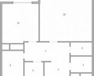 1-комнатная квартира площадью 54 кв.м, Первомайская улица, 37к2 | цена 15 507 000 руб. | www.metrprice.ru