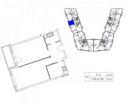 1-комнатная квартира площадью 52 кв.м, Шеногина ул., 1 | цена 15 954 720 руб. | www.metrprice.ru