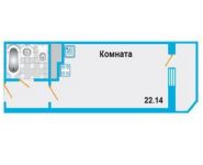 1-комнатная квартира площадью 43.5 кв.м, Южная ул., 21 | цена 4 700 000 руб. | www.metrprice.ru