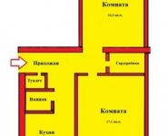 2-комнатная квартира площадью 54 кв.м, Касаткина ул., 16 | цена 9 300 000 руб. | www.metrprice.ru