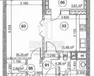 1-комнатная квартира площадью 41 кв.м, переулок Васнецова, 3 | цена 5 300 000 руб. | www.metrprice.ru