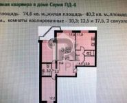 3-комнатная квартира площадью 74.6 кв.м, Борисовские Пруды ул., 16К4 | цена 13 450 000 руб. | www.metrprice.ru