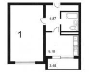1-комнатная квартира площадью 39 кв.м, Тихвинская ул., 18 | цена 8 900 000 руб. | www.metrprice.ru