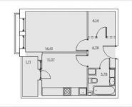 1-комнатная квартира площадью 39 кв.м, Николо-Хованская ул., 12К1С2 | цена 3 918 180 руб. | www.metrprice.ru