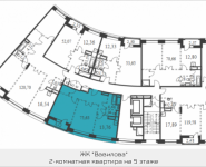 2-комнатная квартира площадью 75.63 кв.м, Вавилова, 69 | цена 17 998 722 руб. | www.metrprice.ru