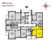 1-комнатная квартира площадью 41 кв.м, Бородинский бульвар, 11 | цена 3 100 000 руб. | www.metrprice.ru