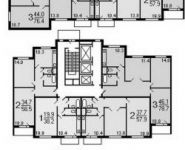 2-комнатная квартира площадью 57.2 кв.м, Краснобогатырская улица, 90 | цена 9 250 000 руб. | www.metrprice.ru