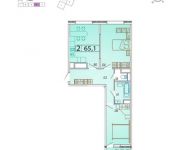 2-комнатная квартира площадью 65.1 кв.м,  | цена 5 533 500 руб. | www.metrprice.ru