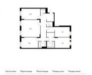 4-комнатная квартира площадью 141.4 кв.м, Березовая аллея, 19 | цена 22 515 656 руб. | www.metrprice.ru