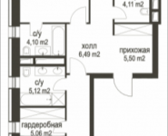 3-комнатная квартира площадью 113.91 кв.м, Усачёва, 12, корп.2.3 | цена 70 550 500 руб. | www.metrprice.ru