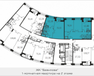 1-комнатная квартира площадью 53.52 кв.м, Вавилова, 69 | цена 12 131 998 руб. | www.metrprice.ru