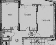 2-комнатная квартира площадью 88 кв.м, Малый Лёвшинский переулок, 10 | цена 15 000 000 руб. | www.metrprice.ru