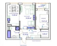 2-комнатная квартира площадью 69 кв.м, Маршала Тухачевского ул., 37/21 | цена 22 000 000 руб. | www.metrprice.ru