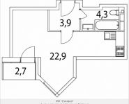 1-комнатная квартира площадью 32 кв.м, Золоторожский Вал, 11, стр. 9, корп.6 | цена 9 920 000 руб. | www.metrprice.ru