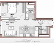 1-комнатная квартира площадью 53.4 кв.м, Старокрымская улица, 13с1 | цена 24 970 000 руб. | www.metrprice.ru