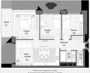 3-комнатная квартира площадью 74.38 кв.м, 1-я Ямская, 8 | цена 19 350 000 руб. | www.metrprice.ru