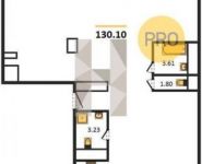 4-комнатная квартира площадью 130.1 кв.м, Попов пр., 4 | цена 38 500 490 руб. | www.metrprice.ru