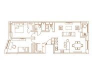 3-комнатная квартира площадью 85.2 кв.м, Ленинградский проспект, 31с31 | цена 22 578 000 руб. | www.metrprice.ru