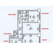 3-комнатная квартира площадью 112 кв.м в ЖК "Эльсинор", улица Маршала Соколовского, 5 | цена 70 000 000 руб. | www.metrprice.ru