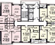 1-комнатная квартира площадью 39 кв.м, Бородинский бульвар, 11 | цена 3 276 000 руб. | www.metrprice.ru