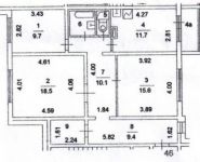 3-комнатная квартира площадью 83.4 кв.м, Героев-Панфиловцев ул., 1К3 | цена 15 300 000 руб. | www.metrprice.ru