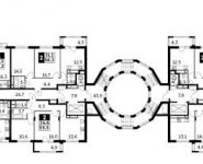 1-комнатная квартира площадью 28.3 кв.м, д.5стр1 | цена 2 923 390 руб. | www.metrprice.ru