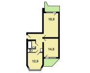 2-комнатная квартира площадью 62.3 кв.м, Речная улица, 12 | цена 4 547 900 руб. | www.metrprice.ru