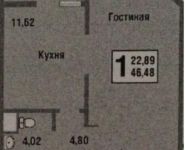 1-комнатная квартира площадью 47 кв.м, Сосенский Стан ул., 3 | цена 5 300 000 руб. | www.metrprice.ru