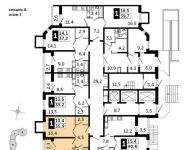 1-комнатная квартира площадью 35.9 кв.м, Северное шоссе, д.4 | цена 1 985 270 руб. | www.metrprice.ru