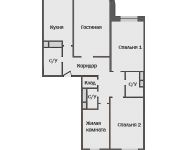 4-комнатная квартира площадью 2 кв.м, Академика Павлова ул., 24 | цена 35 350 000 руб. | www.metrprice.ru