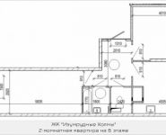 2-комнатная квартира площадью 58.8 кв.м, бульвар Космонавтов, корп.14 | цена 4 314 504 руб. | www.metrprice.ru