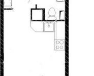 0-комнатная квартира площадью 23.4 кв.м, Загорьевская улица, 25 | цена 2 155 000 руб. | www.metrprice.ru