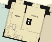 1-комнатная квартира площадью 43 кв.м, Стадионная улица, 4 | цена 3 450 000 руб. | www.metrprice.ru