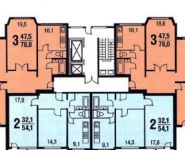 2-комнатная квартира площадью 54 кв.м, Комсомольский пр-т, 24/2 | цена 5 300 000 руб. | www.metrprice.ru