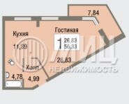 1-комнатная квартира площадью 57 кв.м, Волоколамское шоссе, 6 | цена 7 600 000 руб. | www.metrprice.ru