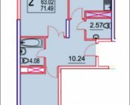 2-комнатная квартира площадью 71 кв.м, улица Чехова, 1к2 | цена 5 900 000 руб. | www.metrprice.ru