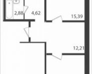 2-комнатная квартира площадью 65.9 кв.м, Железнодорожная ул. | цена 4 438 511 руб. | www.metrprice.ru