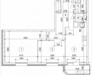 2-комнатная квартира площадью 55.3 кв.м, бульвар Космонавтов, корп.17 | цена 3 916 760 руб. | www.metrprice.ru