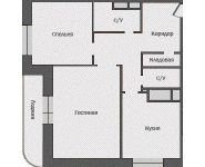 2-комнатная квартира площадью 81 кв.м, Академика Павлова ул., 24 | цена 21 544 000 руб. | www.metrprice.ru