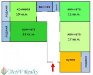 4-комнатная квартира площадью 75.5 кв.м, улица Энергетиков, 6 | цена 13 800 000 руб. | www.metrprice.ru