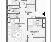 3-комнатная квартира площадью 96.4 кв.м, 1-я Ямская, 8 | цена 30 050 000 руб. | www.metrprice.ru