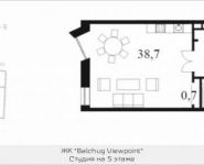 1-комнатная квартира площадью 56 кв.м, Садовническая наб. | цена 29 615 040 руб. | www.metrprice.ru