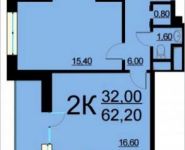 2-комнатная квартира площадью 62 кв.м, Внутренний пр., 8С3 | цена 11 859 983 руб. | www.metrprice.ru