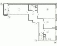 3-комнатная квартира площадью 78.3 кв.м, Космонавтов б-р, 7 | цена 6 101 024 руб. | www.metrprice.ru